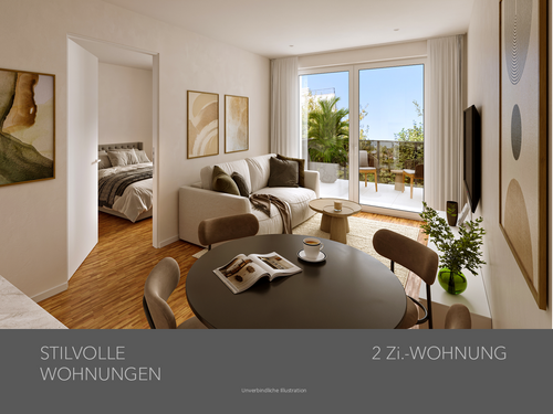 Foto - Wohnung zum Kaufen in Tübingen 333.000,00 € 40.83 m²