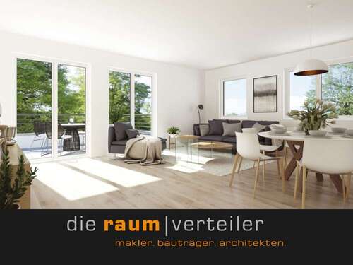 Foto - Wohnung zum Kaufen in Bruckmühl 599.600,00 € 89.1 m²