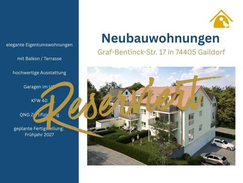 Foto - Wohnung zum Kaufen in Gaildorf 323.000,00 € 69.18 m²