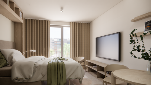 Foto - Wohnung zum Mieten in Berlin 1.343,00 € 33 m²