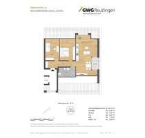 Wohnung zum Mieten in Reutlingen 707,46 € 78 m²
