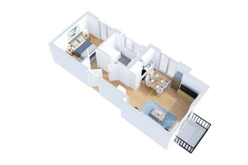 Foto - Wohnung zum Mieten in München 1.480,00 € 48 m²