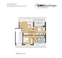 Wohnung zum Mieten in Reutlingen 557,00 € 57 m²