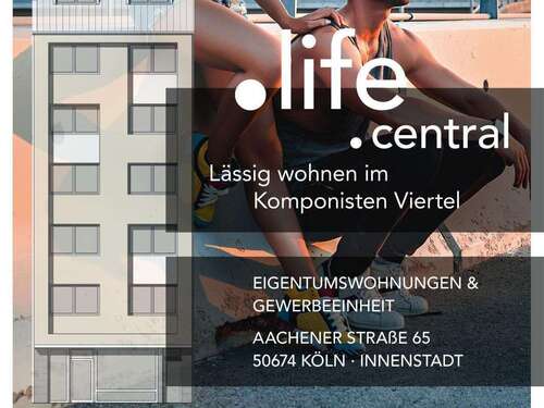Foto - Wohnung zum Kaufen in Köln 209.000,00 € 26.6 m²