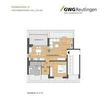Wohnung zum Mieten in Reutlingen 557,00 € 57 m²