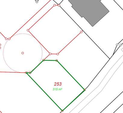Foto - Grundstück zu verkaufen in Hasbergen 125.500,00 € 315 m²