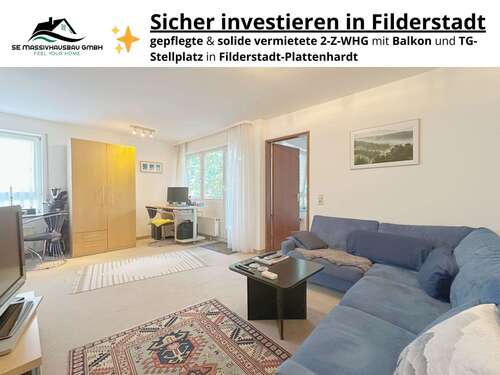 Foto - Wohnung zum Kaufen in Filderstadt 183.000,00 € 43 m²