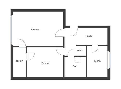 Foto - Wohnung zum Kaufen in Berlin 300.000,00 € 65 m²