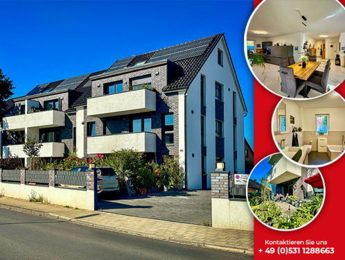 Foto - Wohnung zum Mieten in Braunschweig 1.198,00 € 95.81 m²