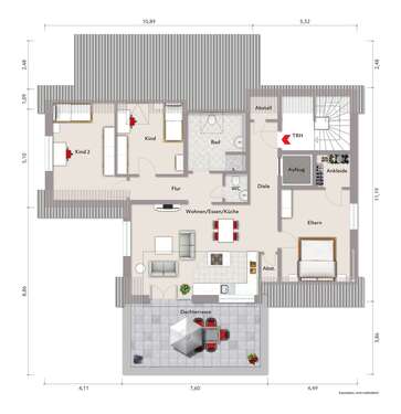 Foto - Wohnung zum Kaufen in Östringen 495.000,00 € 105.74 m²