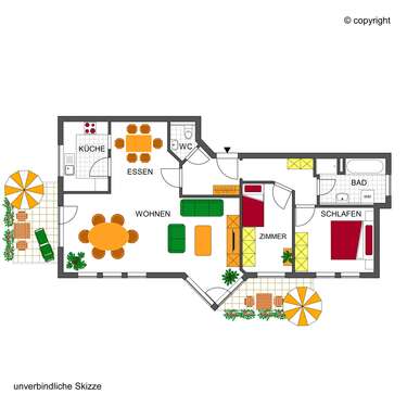 Foto - Wohnung zum Kaufen in Oberkochen 275.000,00 € 90 m²