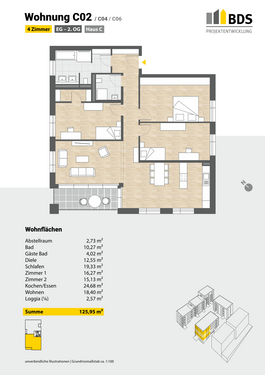 Foto - Wohnung zum Kaufen in Friedrichshafen 700.000,00 € 125.95 m²