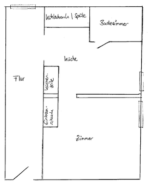 Foto - Wohnung zum Mieten in Mainz 800,00 € 27.2 m²