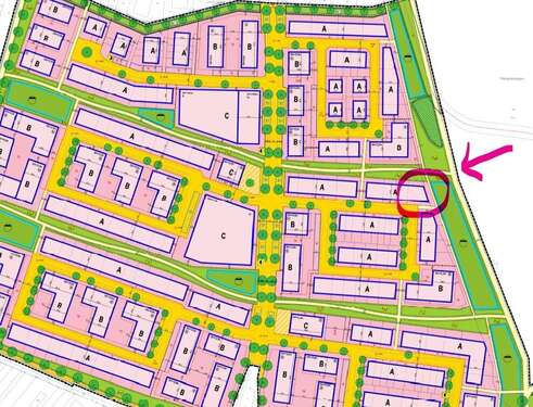 Foto - Grundstück zu verkaufen in Eggenstein-Leopoldshafen 418.880,00 € 476 m²