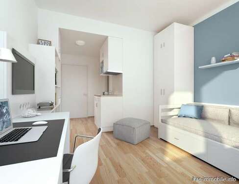 Foto - Wohnung zum Kaufen in Hamburg 114.900,00 € 19 m²