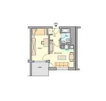 Wohnung zum Mieten in Köln 400,00 € 34.36 m²