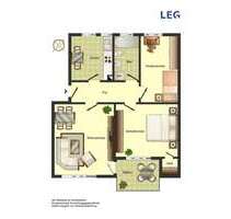 Wohnung zum Mieten in Bergkamen 499,00 € 67 m²