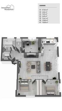 Foto - Wohnung zum Mieten in Moorrege 1.760,94 € 130.15 m²