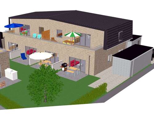 Foto - Wohnung zum Kaufen in Friedrichskoog 353.000,00 € 64 m²