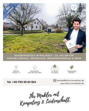 Foto - Grundstück zu verkaufen in Wallbach 235.000,00 € 650 m²
