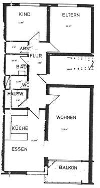 Foto - Wohnung zum Mieten in Stuttgart 1.200,00 € 87 m²