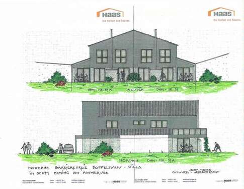 Foto - Haus zum Kaufen in Eching am Ammersee 1.113.708,00 € 196.1 m²