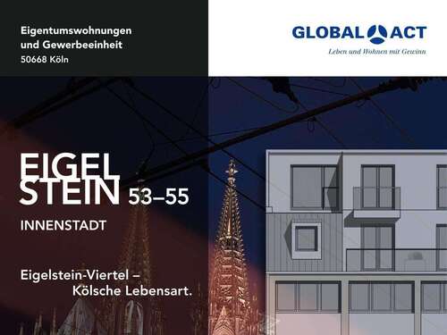 Foto - Wohnung zum Kaufen in Köln 579.000,00 € 87 m²