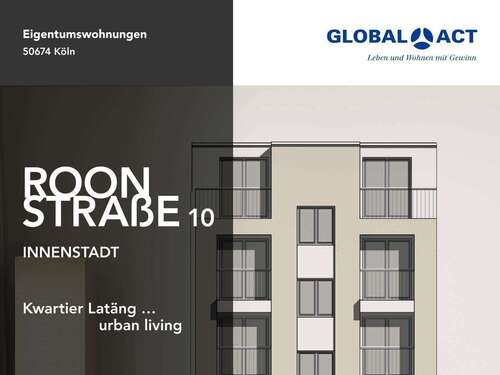 Foto - Wohnung zum Kaufen in Köln 312.000,00 € 44.34 m²