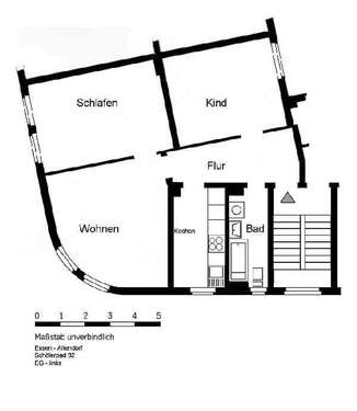 Foto - Wohnung zum Mieten in Essen 589,00 € 72.87 m²