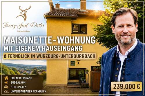 Foto - Wohnung zum Kaufen in Würzburg 239.000,00 € 65.81 m²