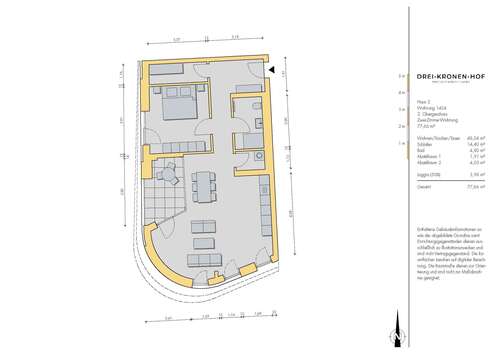 Foto - Wohnung zum Kaufen in Tuttlingen 380.500,00 € 77.66 m²
