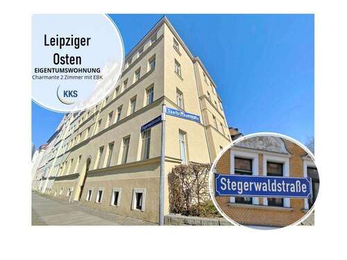Foto - Wohnung zum Kaufen in Leipzig 109.000,00 € 49.5 m²