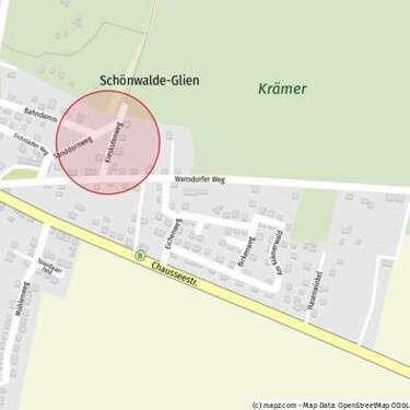 Foto - Grundstück zu verkaufen in Schönwalde-Glien 250.000,00 € 1147 m²