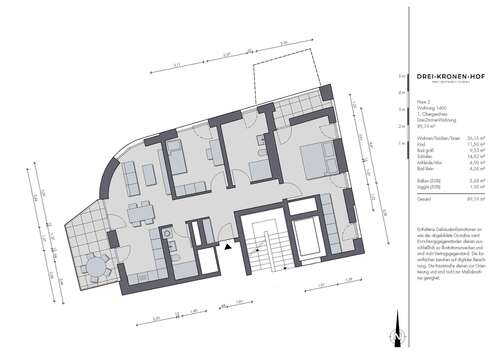 Foto - Wohnung zum Kaufen in Tuttlingen 428.100,00 € 89.19 m²