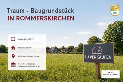Foto - Grundstück zu verkaufen in Rommerskirchen 275.000,00 € 663 m²