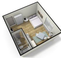 Wohnung zum Mieten in Frankfurt am Main 690,00 € 25 m²