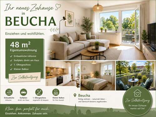 Foto - Wohnung zum Kaufen in Beucha 84.900,00 € 48 m²