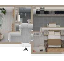 Wohnung zum Mieten in Hagen 360,00 € 58 m²