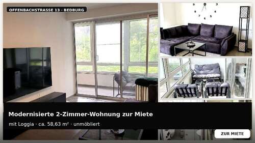 Foto - Wohnung zum Mieten in Bedburg 700,00 € 58.63 m²