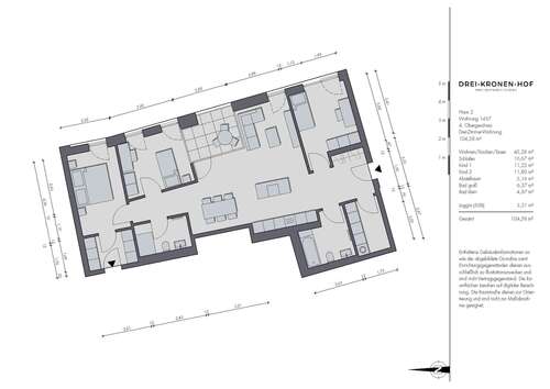 Foto - Wohnung zum Kaufen in Tuttlingen 543.800,00 € 104.58 m²
