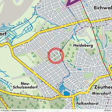 Foto - Grundstück zu verkaufen in Schulzendorf 299.000,00 € 620 m²