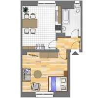 Wohnung zum Mieten in Dortmund 223,46 € 44.25 m²