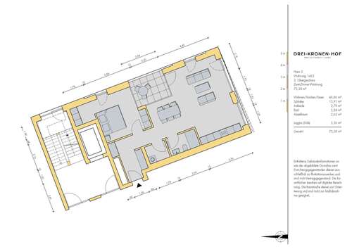 Foto - Wohnung zum Kaufen in Tuttlingen 359.600,00 € 73.83 m²