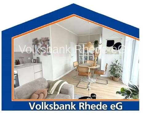 Foto - Wohnung zum Mieten in Rhede 750,00 € 63 m²