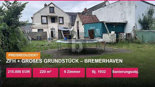 Foto - Haus zum Kaufen in Bremerhaven 199.000,00 € 220 m²