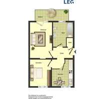 Wohnung zum Mieten in Duisburg 269,81 € 52.74 m²