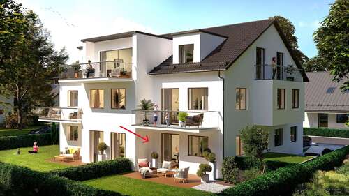 Foto - Wohnung zum Kaufen in Schrobenhausen 475.000,00 € 80 m²