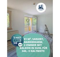 Wohnung zum Mieten in Suhl 340,00 € 50.3 m²