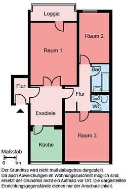 Foto - Wohnung zum Mieten in Unna 589,00 € 75.11 m²