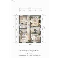 Wohnung zum Mieten in Bokholt-Hanredder 850,00 € 95 m²